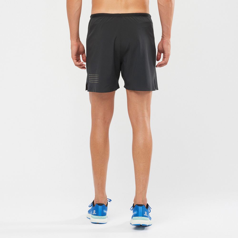 Salomon Israel SENSE 5 - Mens Shorts - Black (XPHY-48509)